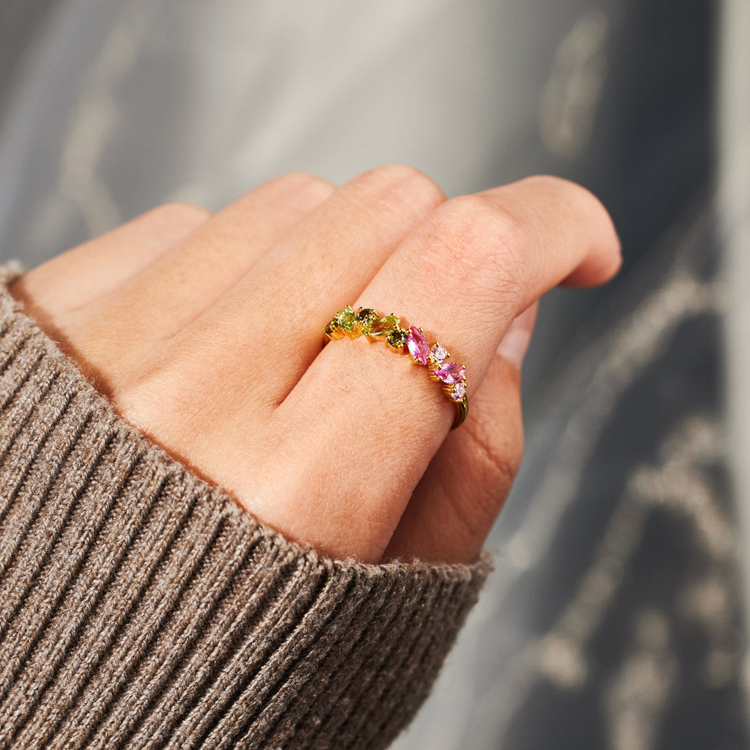 Beautifully Broken Perfectly Imperfect Ring Band