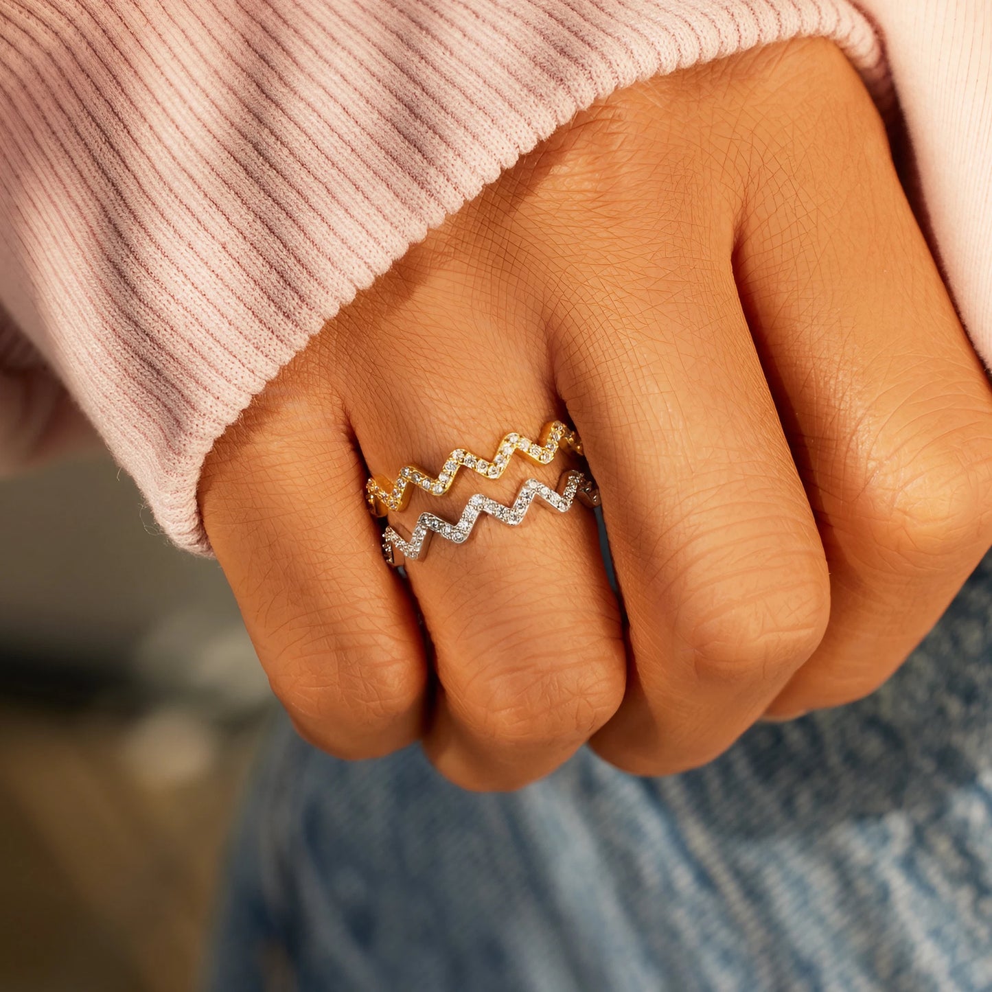 Best Bi♥︎ches Never Judge Highs And Lows Ring