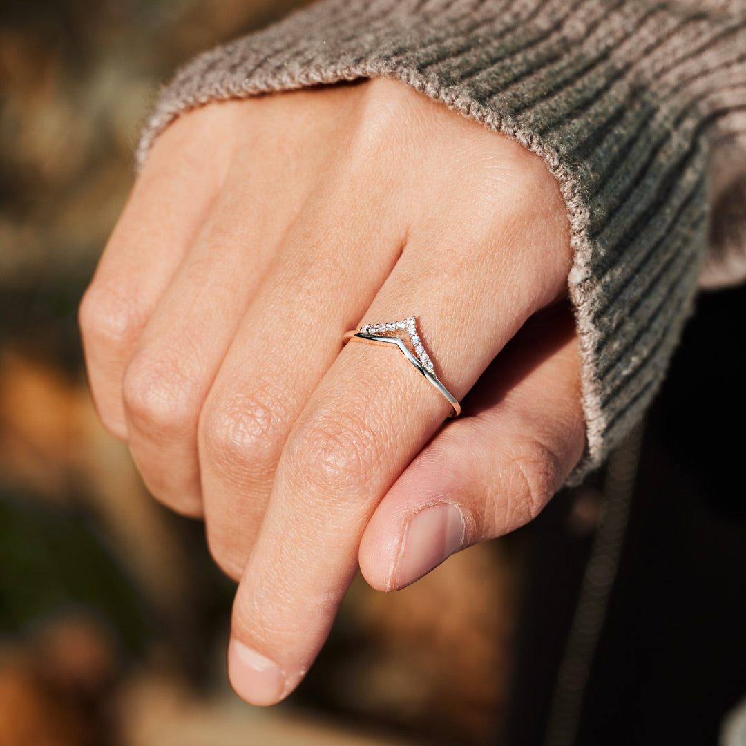 Sent A Princess Pavé Tiara Ring