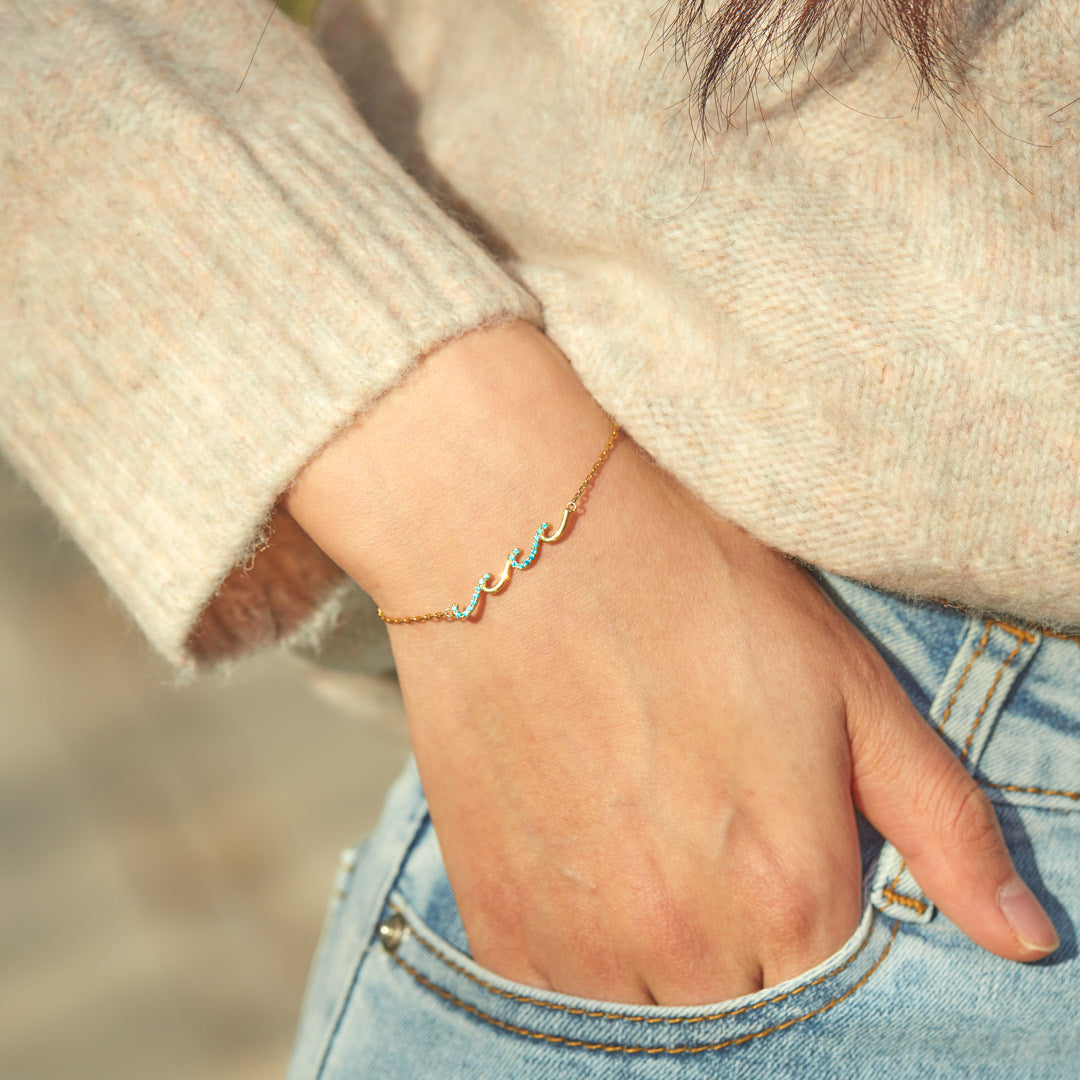Best B♥︎tches Triple Wave Friendship Bracelet