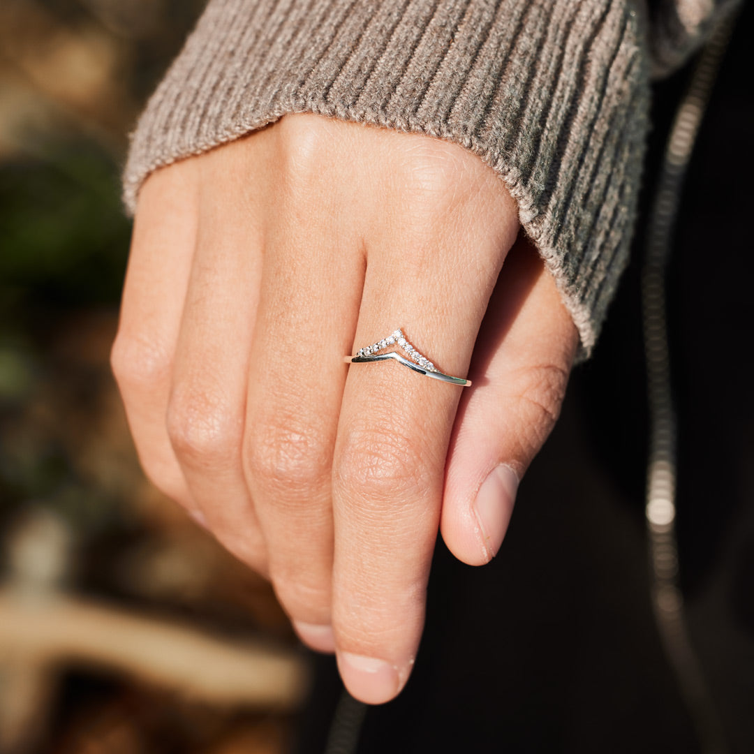 Sent A Princess Pavé Tiara Ring