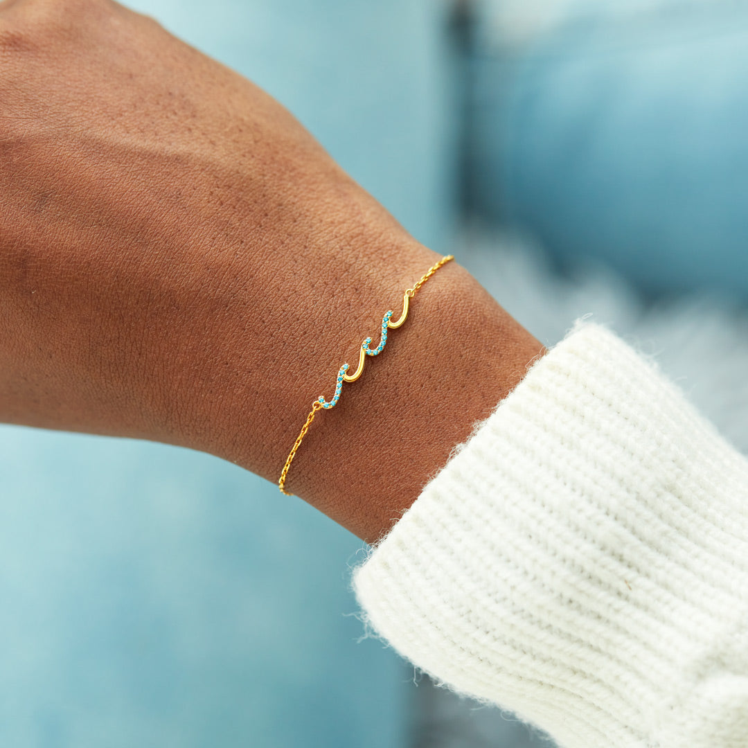 Best B♥︎tches Triple Wave Friendship Bracelet