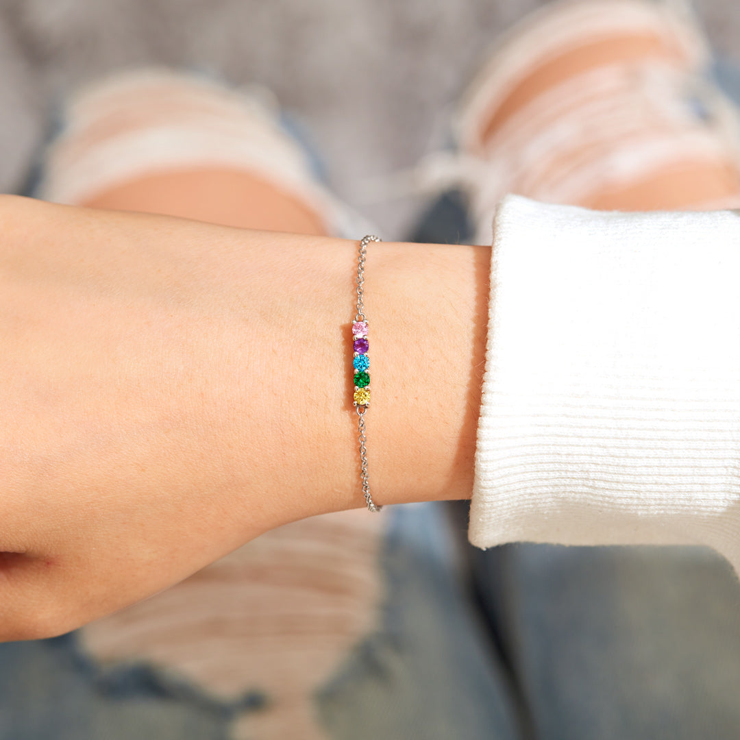 2-8 Birthstones Bracelet