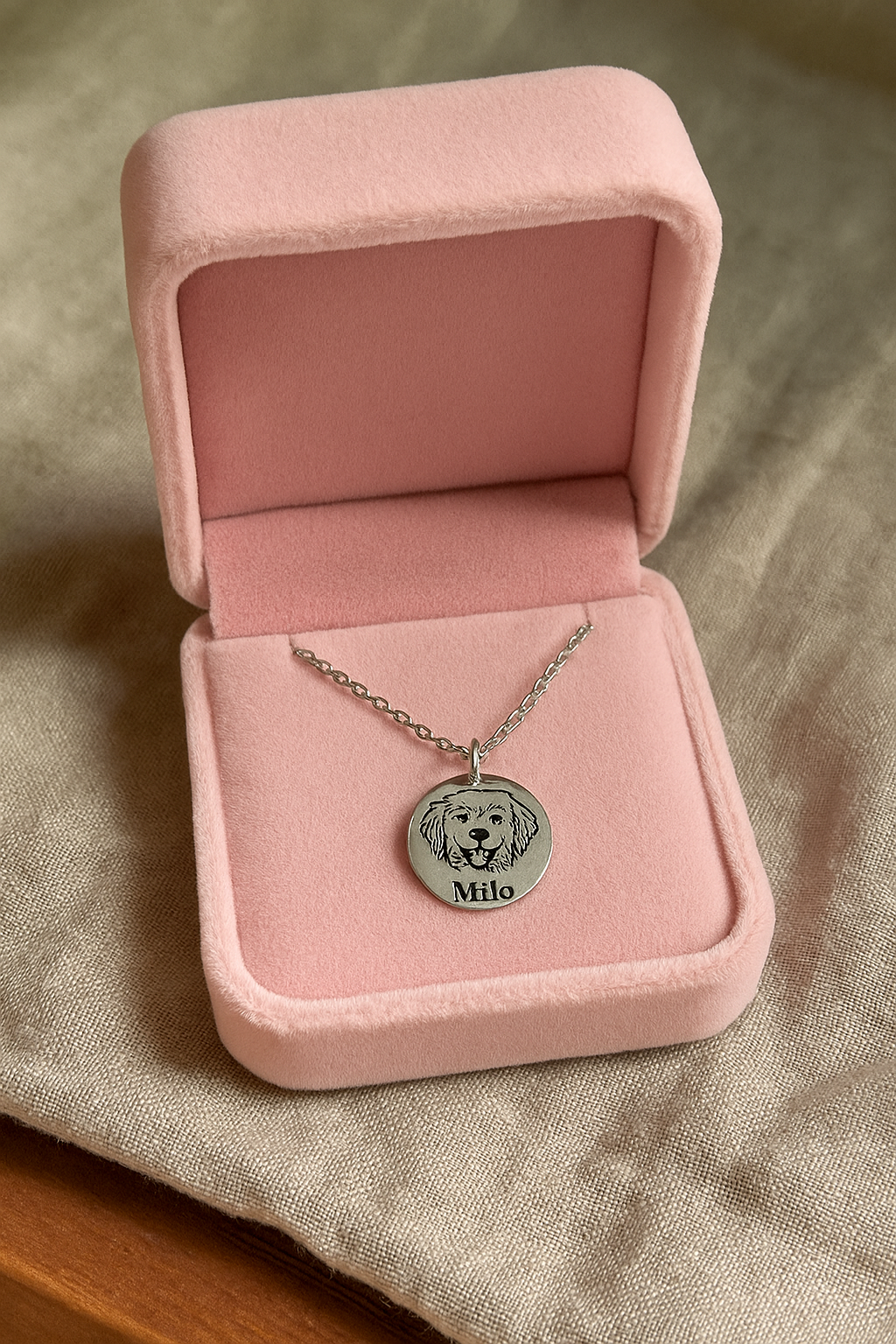 Personalized Pets Face Necklace