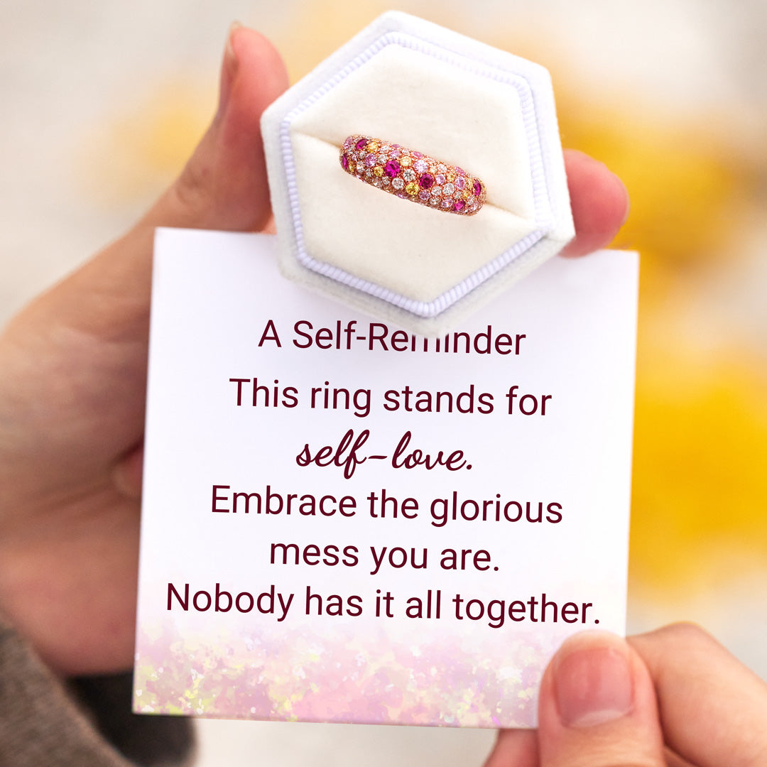 Nobody Has It All Together Dome Ring