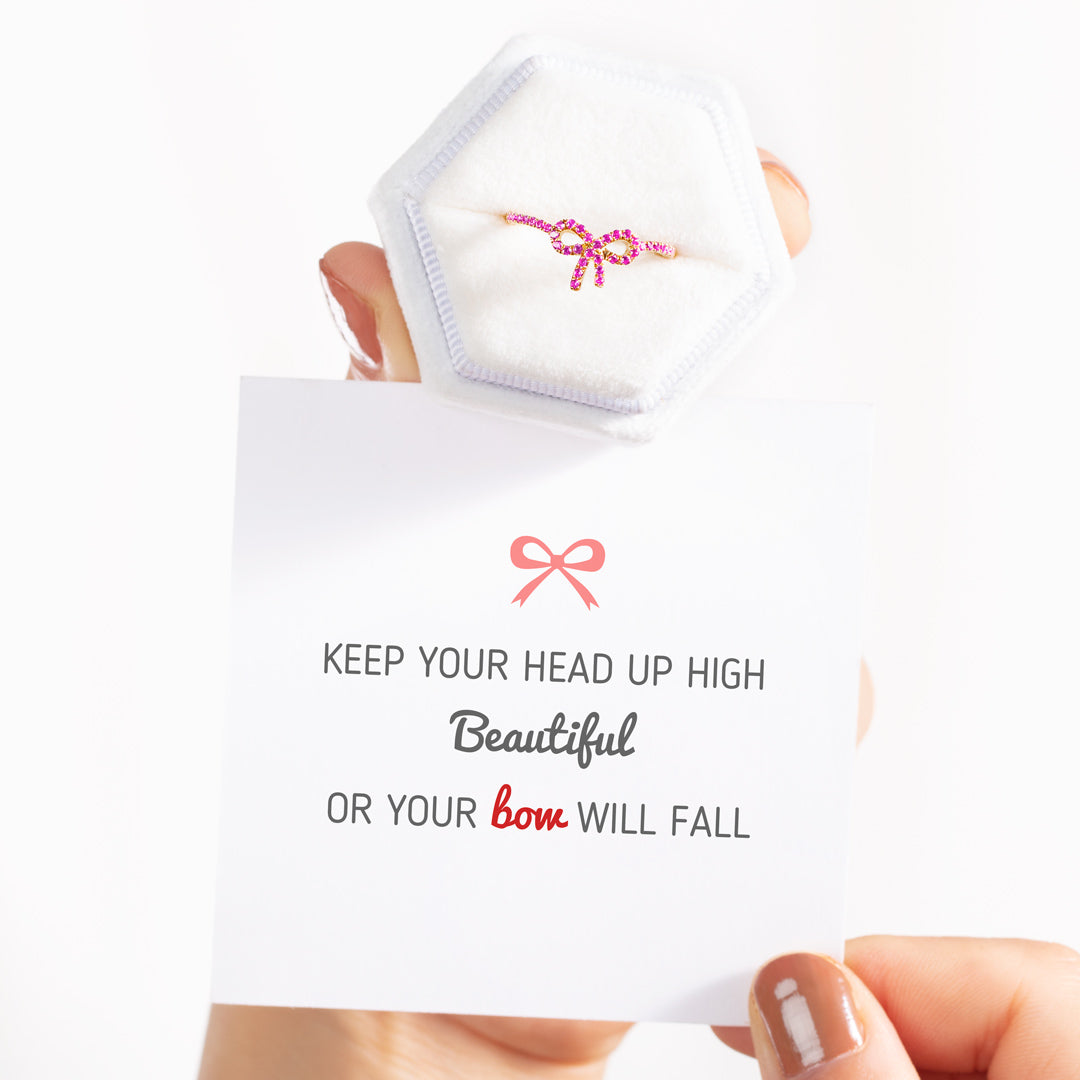 Bow Ring - Keep Your Head Up High