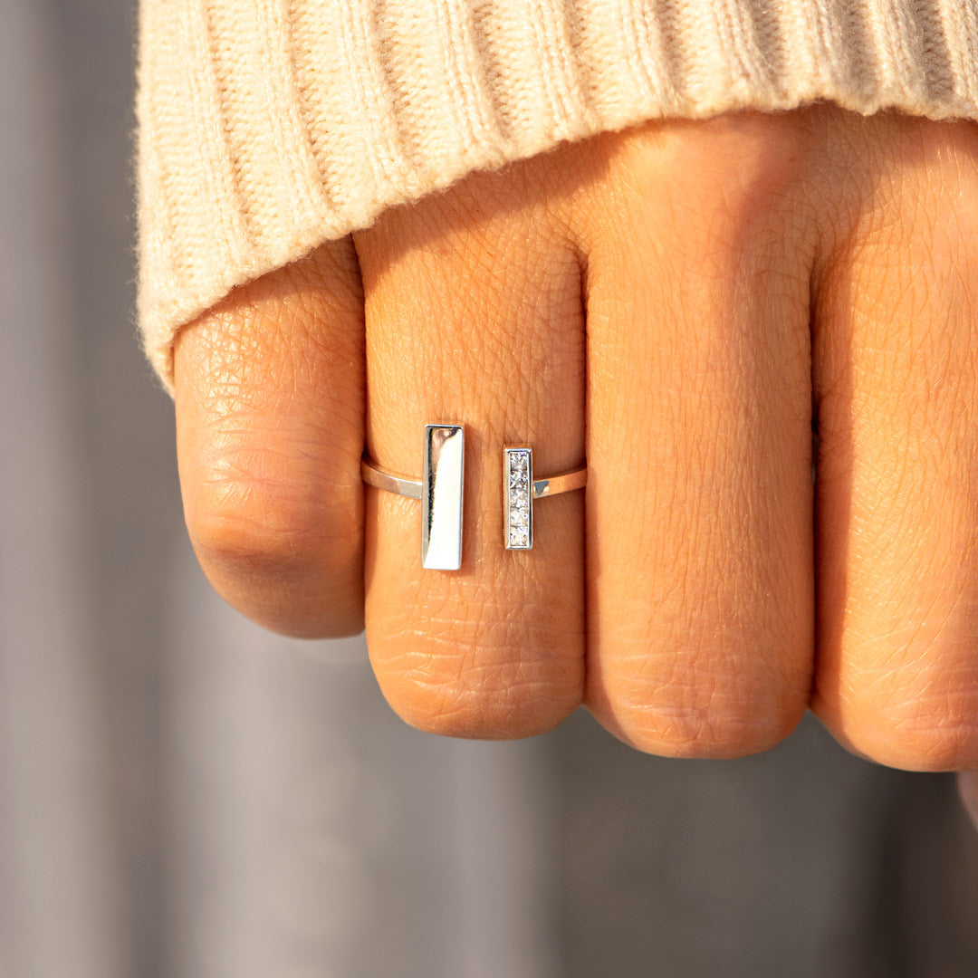 Best Friends You're Not Alone Thick And Thin Ring
