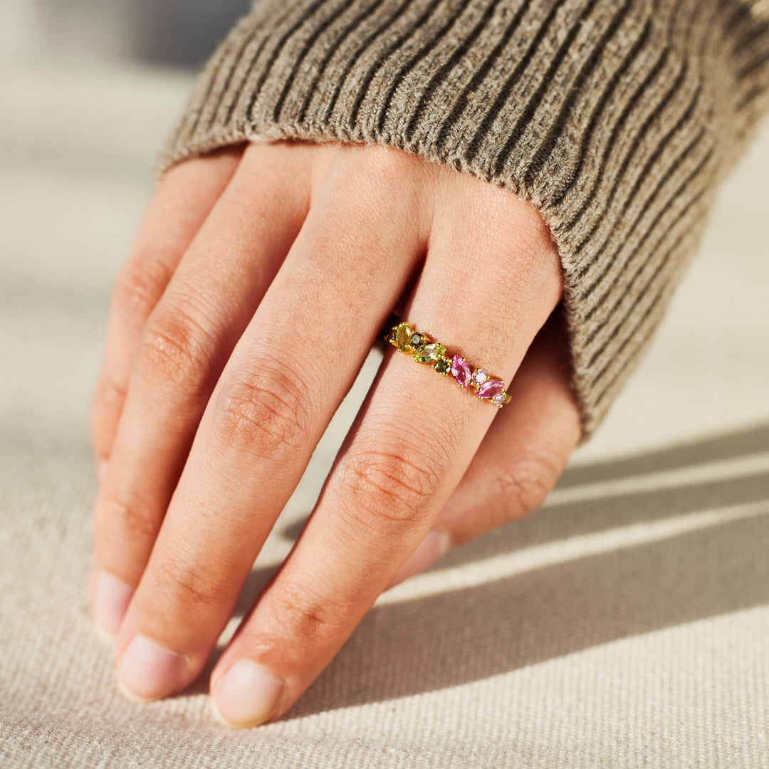 Beautifully Broken Perfectly Imperfect Ring Band