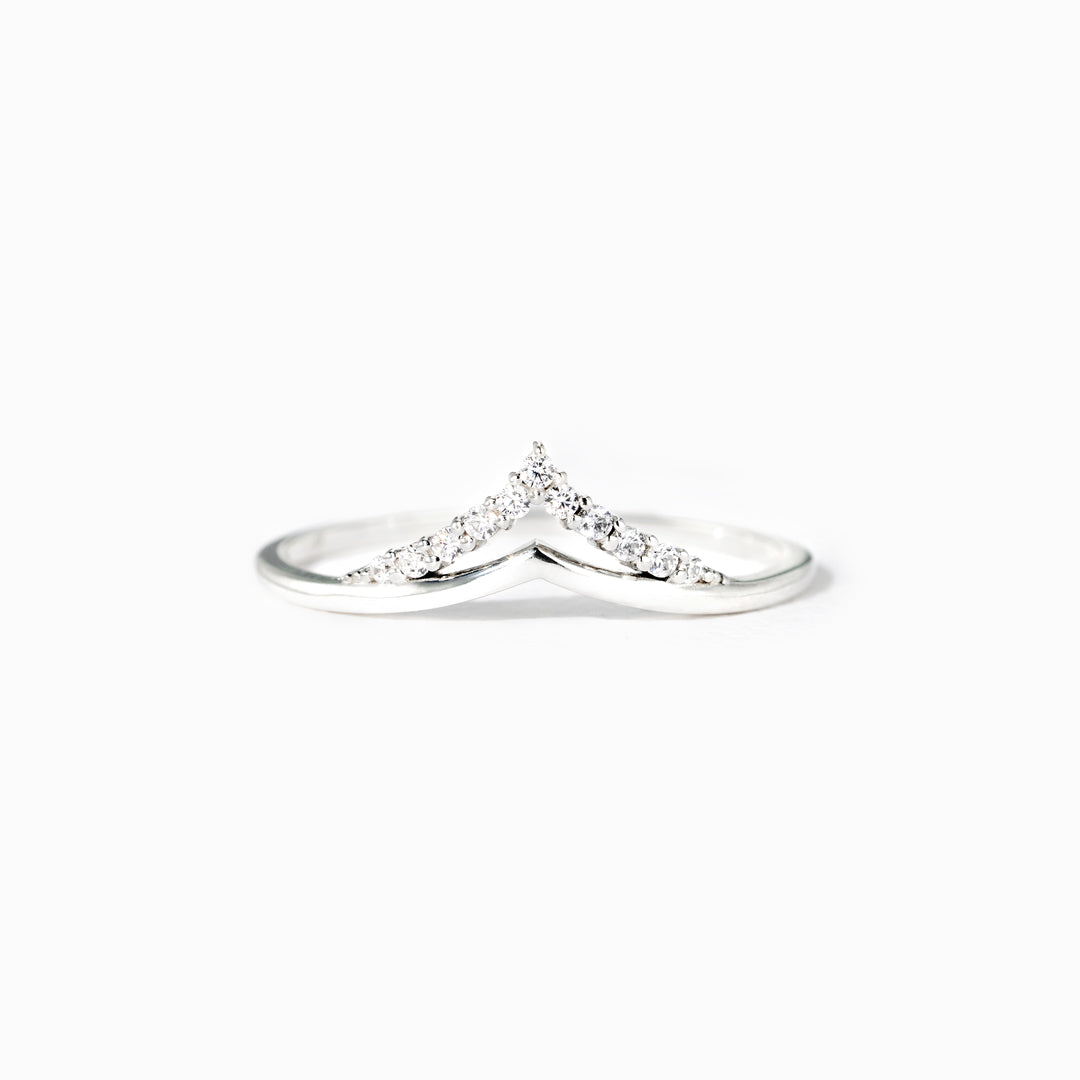 Sent A Princess Pavé Tiara Ring