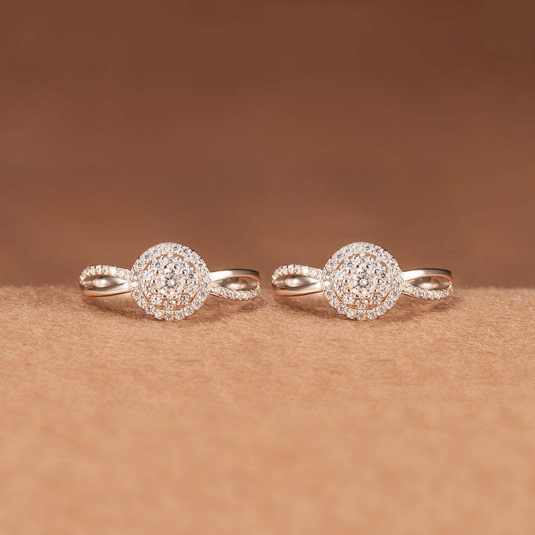 Matching Mother&Daughter Bond Circle Ring