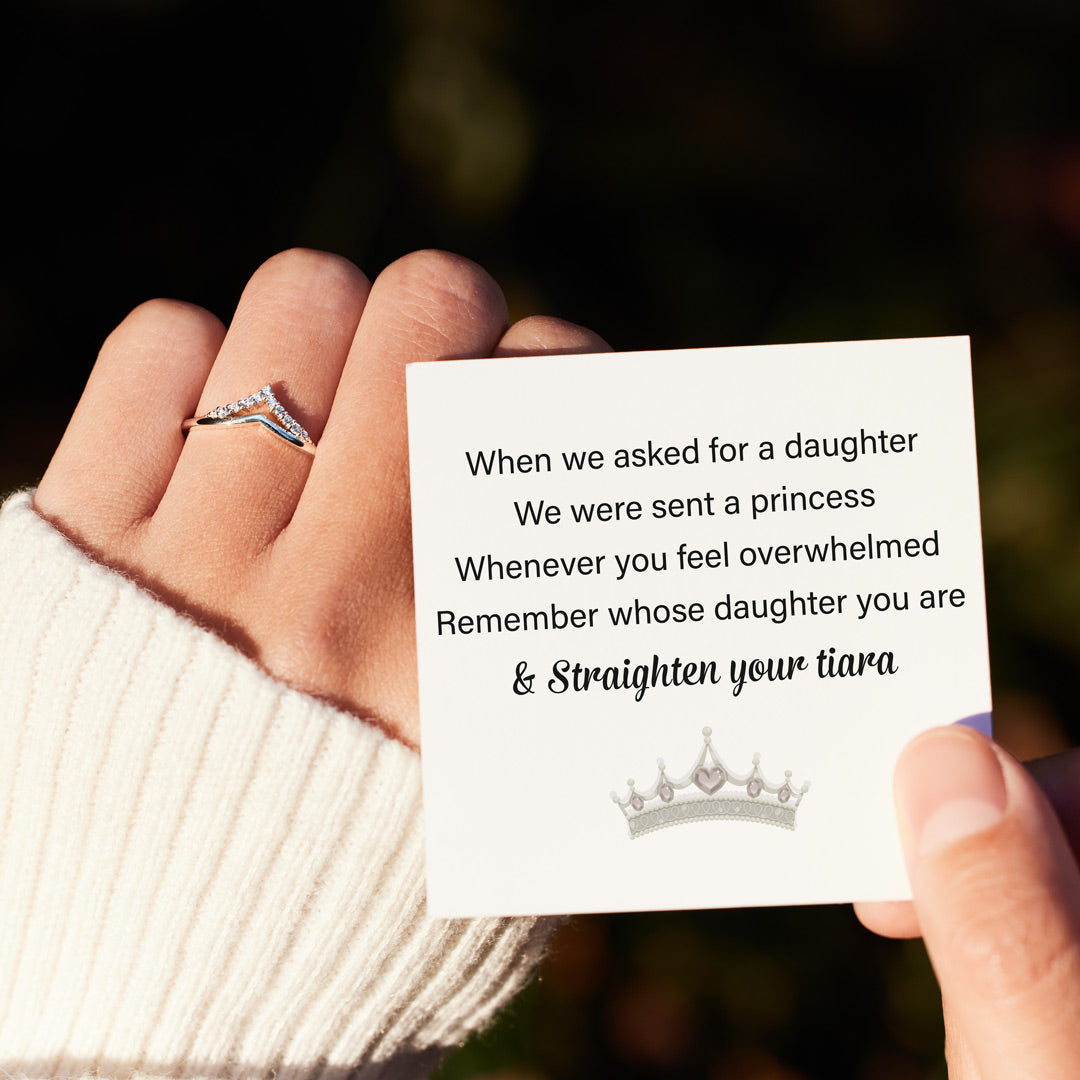 Sent A Princess Pavé Tiara Ring