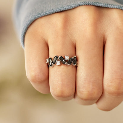 Nobody Has It All Together Black Band Ring
