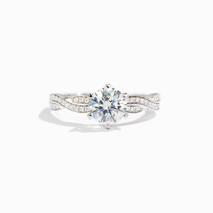 From Mom To Daughter My Promise Twisted Pavé Ring