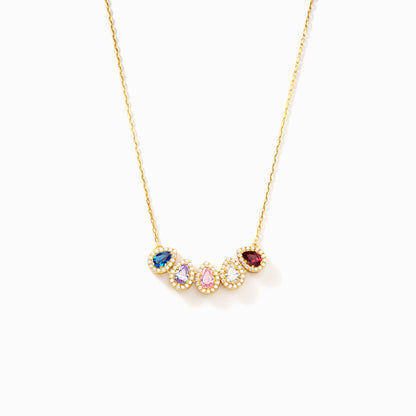 Tears Of Joy 1-14 Teardrop Birthstone Necklace