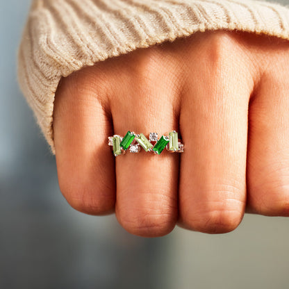 Nobody Has It All Together Green Band Ring