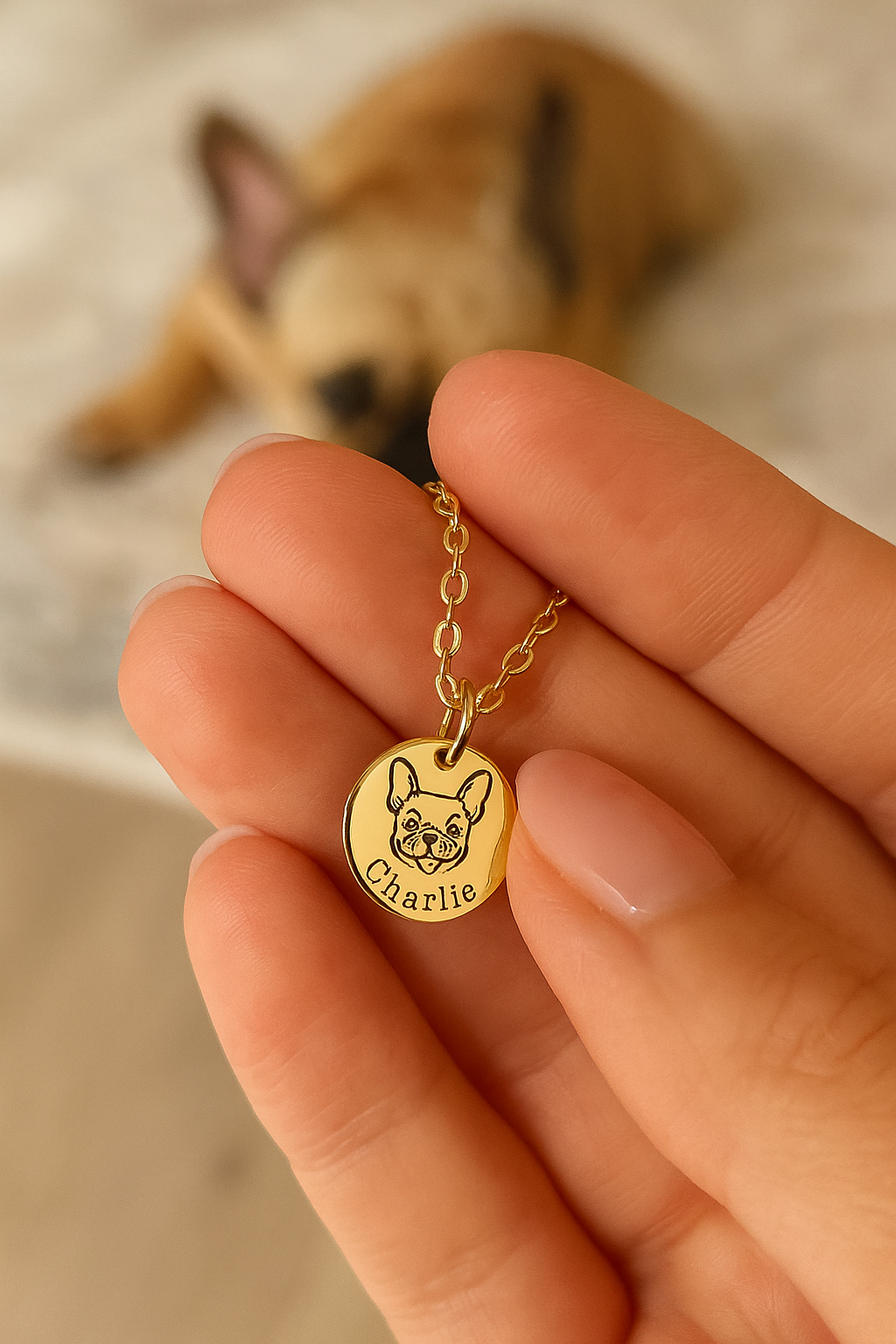 Personalized Pets Face Necklace