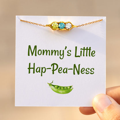 Mommy's Hap-Pea-Ness Pea Pod Bracelet