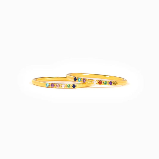 Stack Your Blessings Birthstones Ring