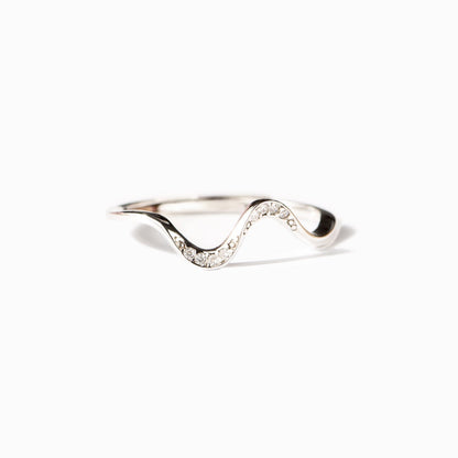 You've Survived Too Many Storms Minimalist Wave Ring