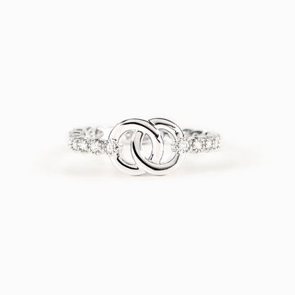 Forever Linked (adjustable) Interlocking Ring