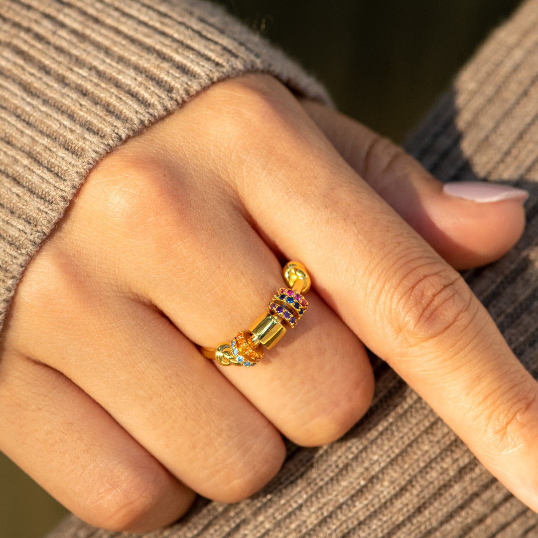 Your Anxiety Is Lying Fidget Spinner Ring