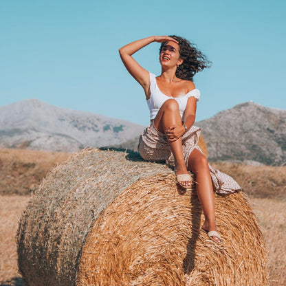 Let God Be In Control Golden Cross Ring