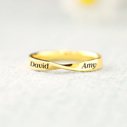 Together We Made It Through Twist Ring Band